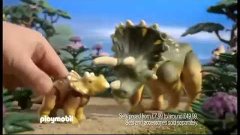Playmobil Dinos   Stegosaurus 5232 &amp; Volcano with Tyrannosau...