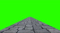 mini best stone road green screen royalty free footage