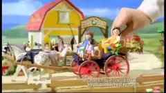 Playmobil   Children&#39;s Pony Farm 5222 &amp; Large Horse Farm wit...