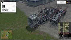 Мод грузовика MAN TGS Forest Set v 2.0 beta Farming Simulato...