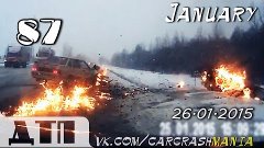 Подборка Аварий и ДТП от 26.01.2015 Январь 2015 (#87) / Car ...