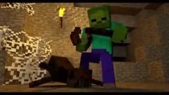 Майнкрафт мульты Скелет и Зомби#1 Minecraft animation 2015