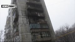 Ополченец &quot;Белый&quot; проводит экскурсию по городу Ясиноватая, к...