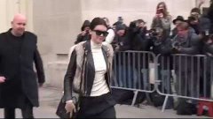 KENDALL JENNER LEAVING THE CHANEL HAUTE COUTURE FASHION SHOW...