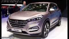 Hyundai Tucson 2015 exhibition of new cars at Geneva Motor S...