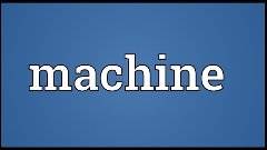 Machine Meaning