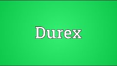 Durex Meaning