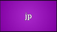 Jp Meaning