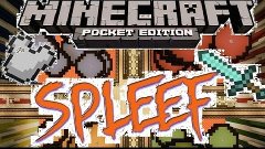 Обзор сервера Spleef Minecarft PE