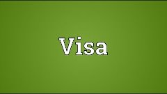 Visa Meaning