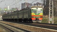 Электропоезд ЭД2Т-0027 перегон Одинцово - Кунцево-1