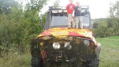 Покатуха Нескучное-Трофи 2012 гольф брод Offroad 4x4 UAZ Нив...