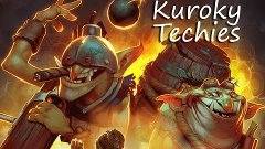 Kuroky techies vs Fnatic  Team Wipe and GG