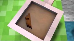 Макание Печеньки Minecraft Анимация Русский дубляж