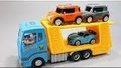 Xe ôtô đồ chơi trở ô tô xe hơi trọng tải lớn cho các bé xem