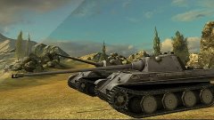 WoT Blitz - Получил мастера на Panther I  (полный бой c летс...