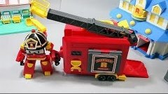 Xe ôtô đồ chơi Robocar poli xe ô tô cứu hỏa biến hình thành ...
