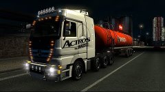 Euro Truck Simulator 2. Мод: Mercedes-Benz ACTROS 4160 SLT 8...