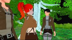 【MMD】Attac on Titan - That one dumb person in the squad