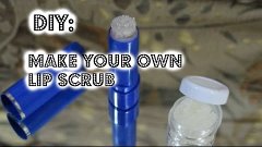 DIY: how to make your own lip scrub .. طريقة عمل مقشر الشفاي...