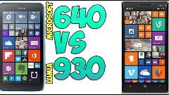 Сравнение смартфонов 640 против 930 на скорость Windows 10 m...