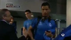 Пощёчина Переса Роналду после неудачного матча с ПСЖ