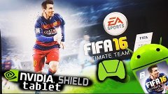 FIFA 16 Ultimate Team gameplay on Nvidia Shield Tablet (Tegr...