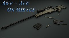 СS GO#Ace c AWP на карте mirage