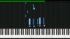 Kraftwerk - Electric cafe [Piano Tutorial] Synthesia | passk...