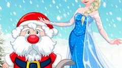 Elsa Helps Santa: Disney princess Frozen - Game for Little G...