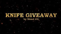 Knife Giveaway Announce