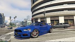 GTA 5 Ford-Mustang-GT 2015 заменяет Pisswasser Dominator