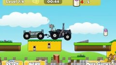 Tom and Jerry on the tractor 2! Part 3! Level 6 7! Playing f...
