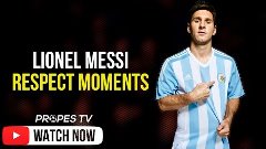 Lionel Messi - A Great Person #RESPECT