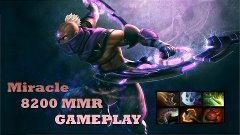 Dota 2 - Miracle 8200MMR Plays Anti-Mage 35/5 - Highlights.M...