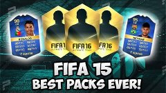 Fifa 15/Fifa 15 NS (iOS) - BEST PACKS OF 2015 - W/UNSEEN FOO...