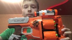 Обзор Бластера Нёрф(NERF)Zombie Strike FlipFury