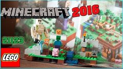 LEGO Minecraft 2016 The Iron Golem 21123 set review!