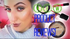 NEW Product Reviews| NYX, Maybelline &amp; MORE!