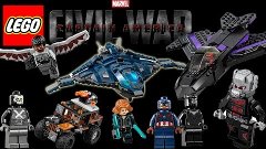 LEGO Captain America Civil War 2016 sets Review