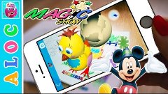3D Chicken come to life - Magic show with 3D coloring book a...