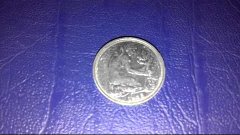 Обзор монеты ФРГ 1985 года номиналом 50 Pfennig!!!