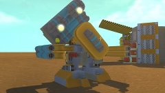 Scrap mechanic - Dancebot - Сногсшибательный шагоход