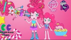 My Little Pony Chibi Pinkie Pie: Equestria girls fashion.