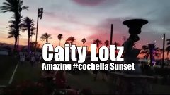 Caity Lotz Amazing #cochella Sunset | ARROW