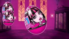 Chocolate eggs Kinder Surprise Monster High and Ever Avter M...