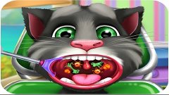 My Talking Tom Throat Doctor - Cartoon Games for Kids