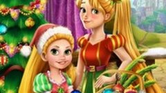Rapunzel Mommy Christmas Tree | Best Game for Little Girls -...