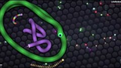 Slither.io &quot;Зелёная головка&quot;