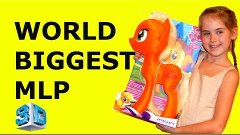 Custom World biggest My Little Pony Apple Jack 3d printed cr...